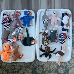 TY Teenie Beenie Babies lot of 17